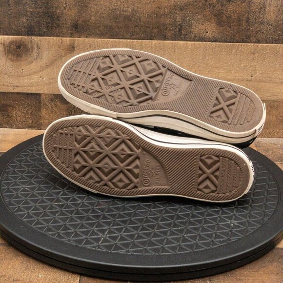 CONVERSE ALL STAR POLKA DOT WOMENS ATHLETIC SHOES BLACK WHITE HIGH SIZE 7 - Picture 4 of 9